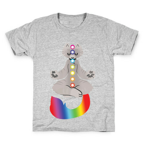 Chakra Cat Kids T-Shirt