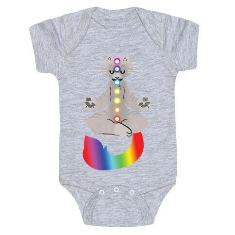 Chakra Cat Baby One-Piece