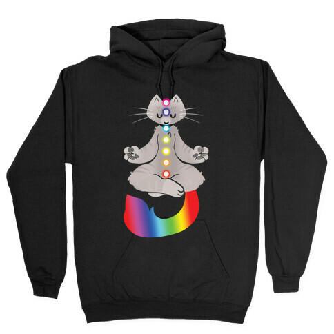 Chakra Cat Hooded Sweatshirt