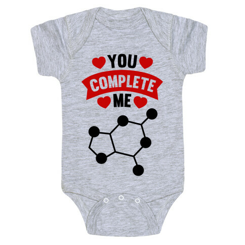 You Complete Me (RNA G & C) Baby One-Piece
