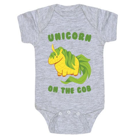 Unicorn On The Cob Baby One-Piece