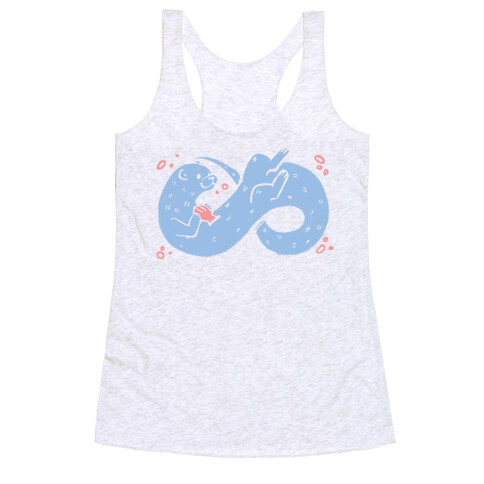 Infinity Otter  Racerback Tank Top