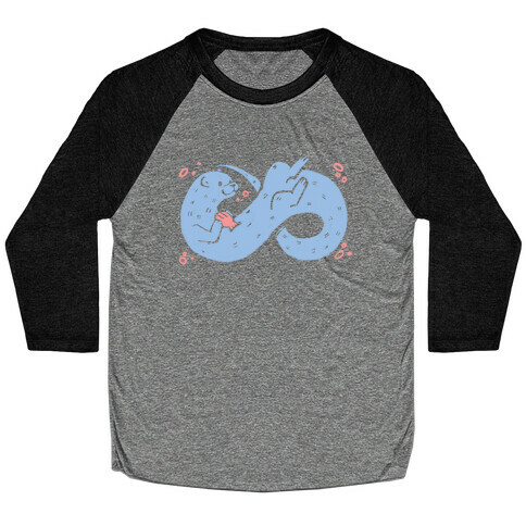 Infinity Otter  Baseball Tee