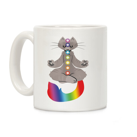 Chakra Cat Coffee Mug