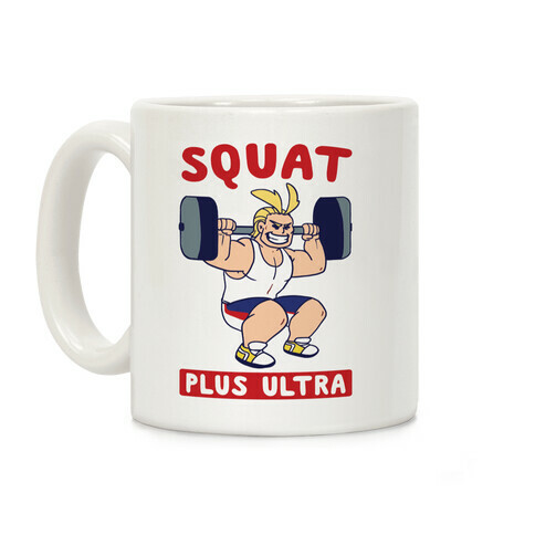 Squat Plus Ultra - All Might Coffee Mug
