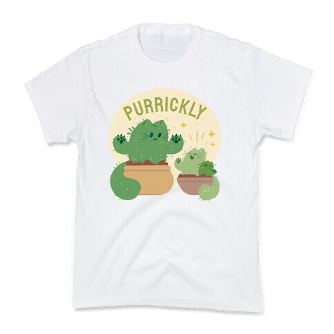 Purrickly! Kids T-Shirt