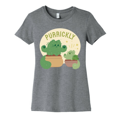 Purrickly! Womens T-Shirt