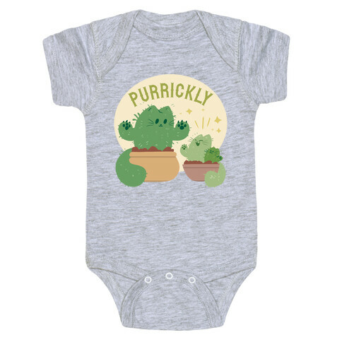 Purrickly! Baby One-Piece