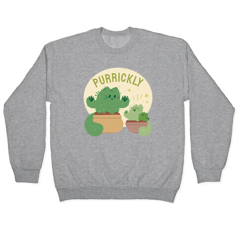 Purrickly! Pullover