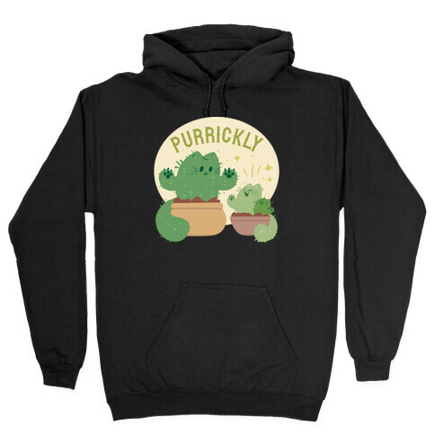 Purrickly! Hooded Sweatshirt