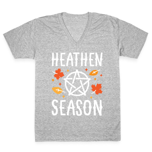 Heathen Season V-Neck Tee Shirt