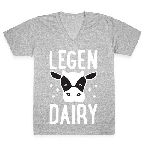 LegenDAIRY Cow V-Neck Tee Shirt