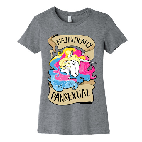 Majestcially Pansexual Womens T-Shirt