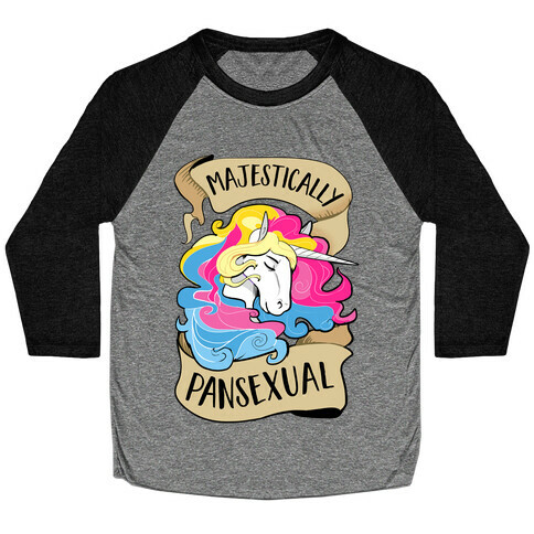 Majestcially Pansexual Baseball Tee