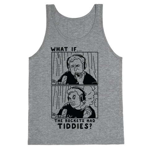 What if the Rockets Had Tiddies? Weed Smoking Elon Musk Tank Top