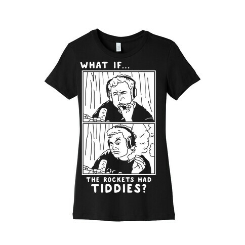 What if the Rockets Had Tiddies? Weed Smoking Elon Musk Womens T-Shirt