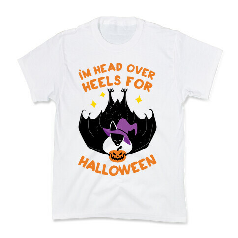 I'm Head Over Heels For Halloween Kids T-Shirt