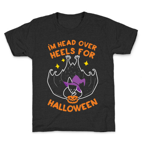 I'm Head Over Heels For Halloween Kids T-Shirt