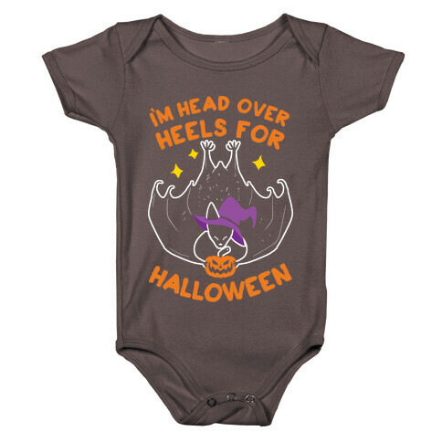 I'm Head Over Heels For Halloween Baby One-Piece