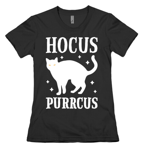 Hocus Purrcus Cat Womens T-Shirt