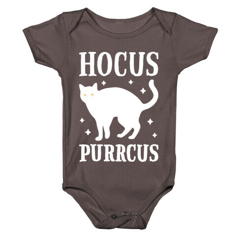Hocus Purrcus Cat Baby One-Piece