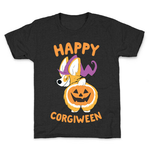 Happy Corgiween! Kids T-Shirt
