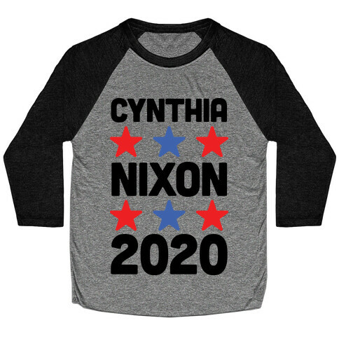 Cynthia Nixon 2020 Baseball Tee