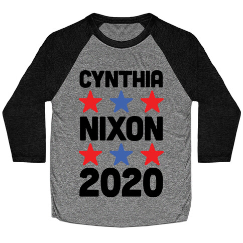 Cynthia Nixon 2020 Baseball Tee