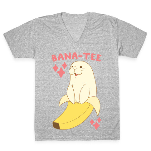 Bana-tee - Manatee V-Neck Tee Shirt