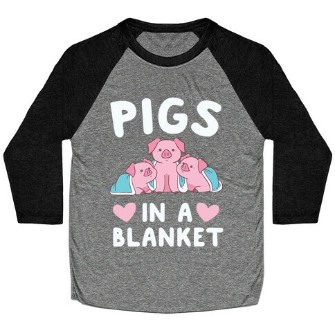 Pigs in a Blanket Baseball Tee