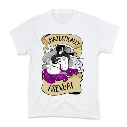 Majestically Asexual Kids T-Shirt