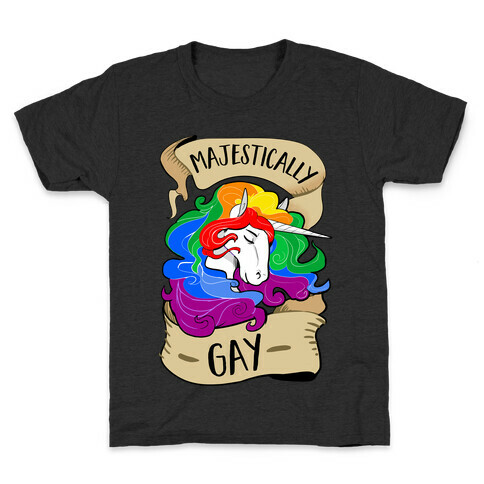 Majestically Gay Kids T-Shirt