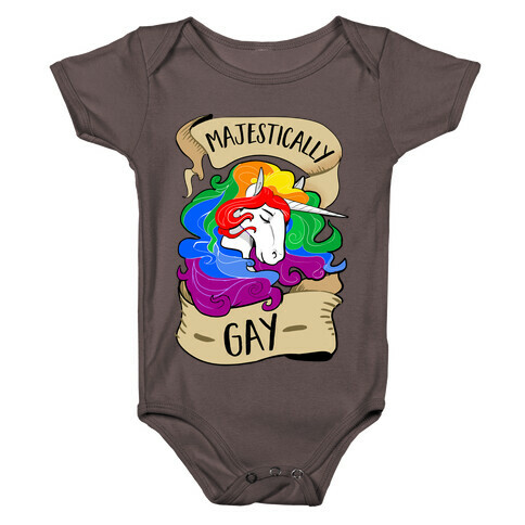 Majestically Gay Baby One-Piece