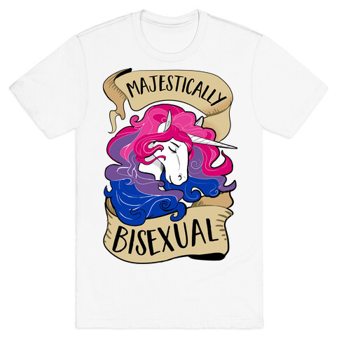 Majestically Bisexual T-Shirt