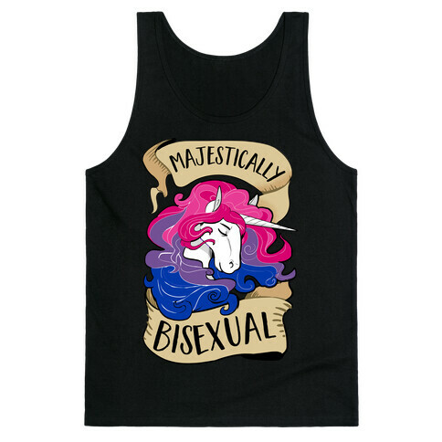 Majestically Bisexual Tank Top