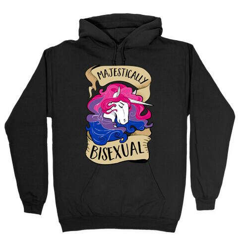 Majestically Bisexual Hooded Sweatshirt