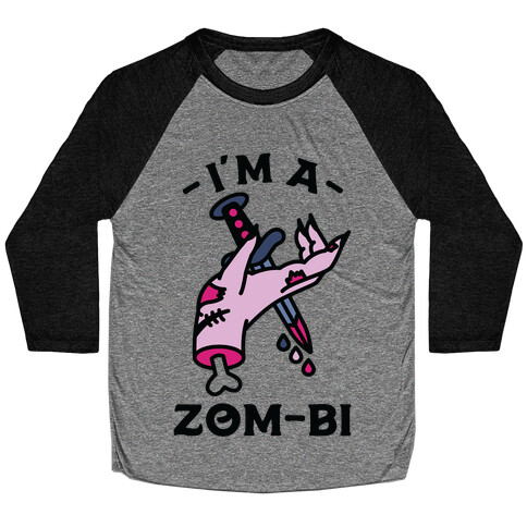 I'm a Zom-bi Baseball Tee