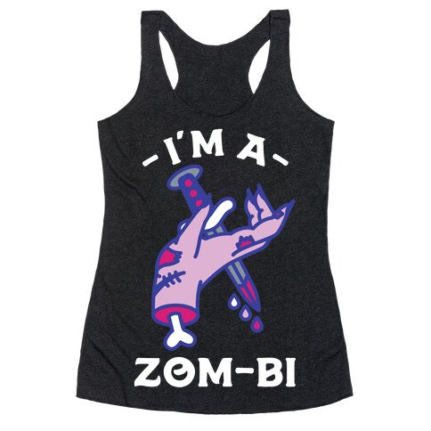 I'm a Zom-bi Racerback Tank Top