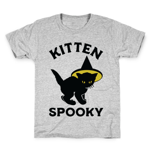 Kitten Spooky Kids T-Shirt