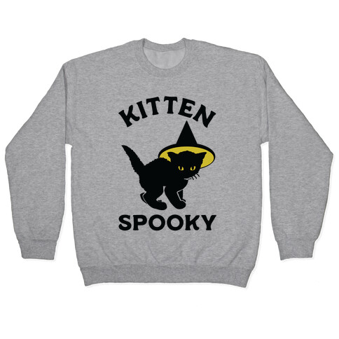 Kitten Spooky Pullover