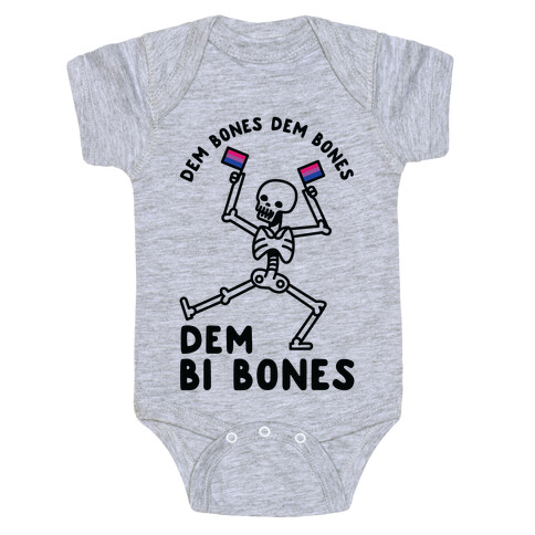 Dem Bones Dem Bones Dem Bi Bones Baby One-Piece