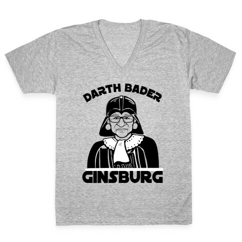 Darth Bader Ginsburg V-Neck Tee Shirt