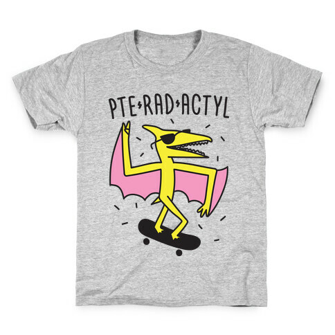 Pte-RAD-actyl Pterodactyl Kids T-Shirt