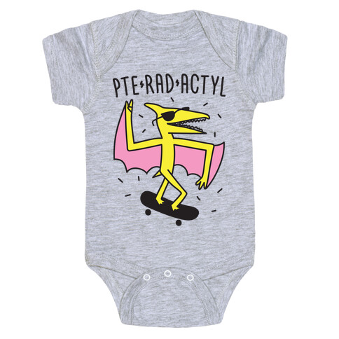 Pte-RAD-actyl Pterodactyl Baby One-Piece