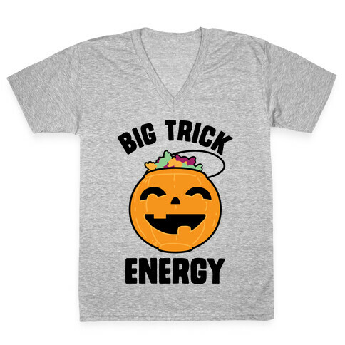 Big Trick Energy V-Neck Tee Shirt