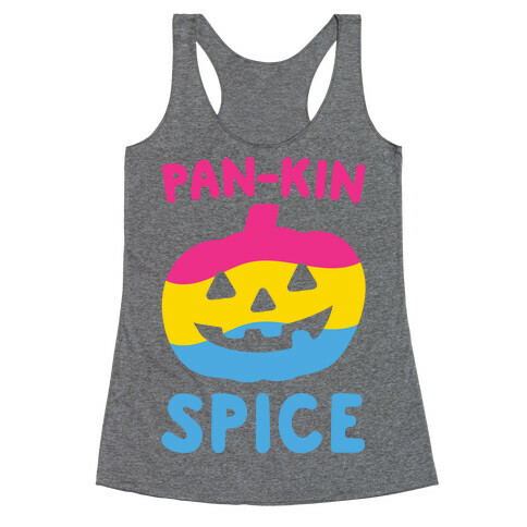 Pan-kin Spice Parody Racerback Tank Top