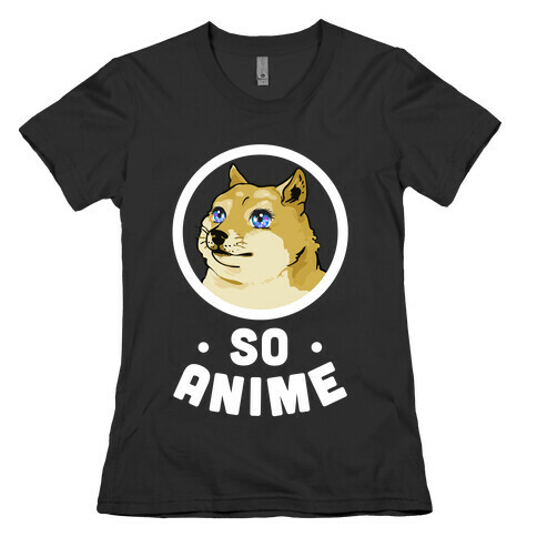 Anime Doge Womens T-Shirt