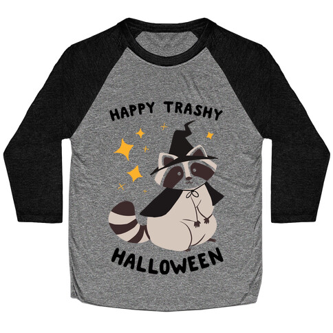 Happy Trashy Halloween Baseball Tee