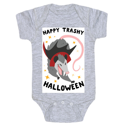 Happy Trashy Halloween Baby One-Piece