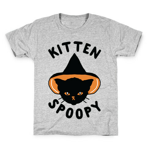 Kitten Spoopy Kids T-Shirt
